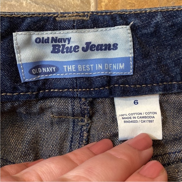 3/$15 Old Navy Blue Jean Mini Skirt - Picture 5 of 5